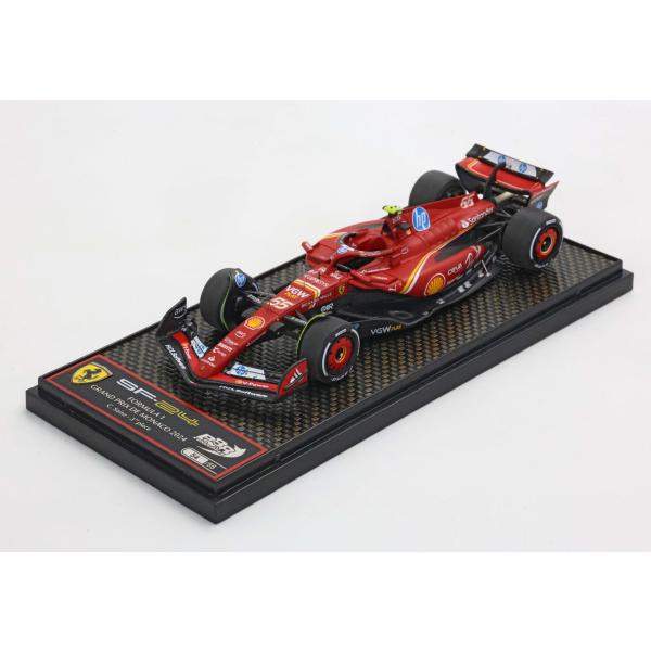 最新作！　BBR 1/43 Ferrari SF 24 Monaco GP 2024 #55 Sai...