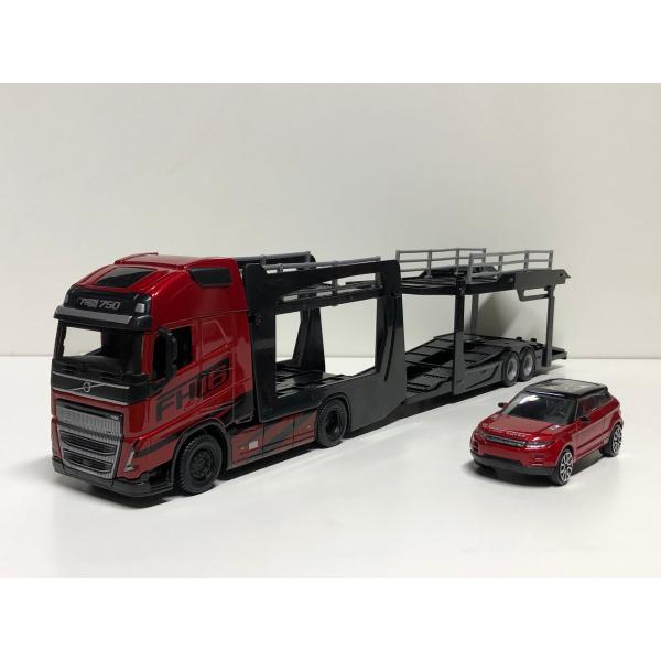 burago 1/43 VOLVO FH16 Globetrotter 750 XXL キャリアカー...