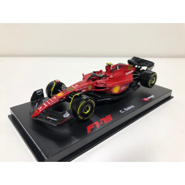 Burago signature 1/43 Ferrari F1 75 #55 CARLOS SAI...