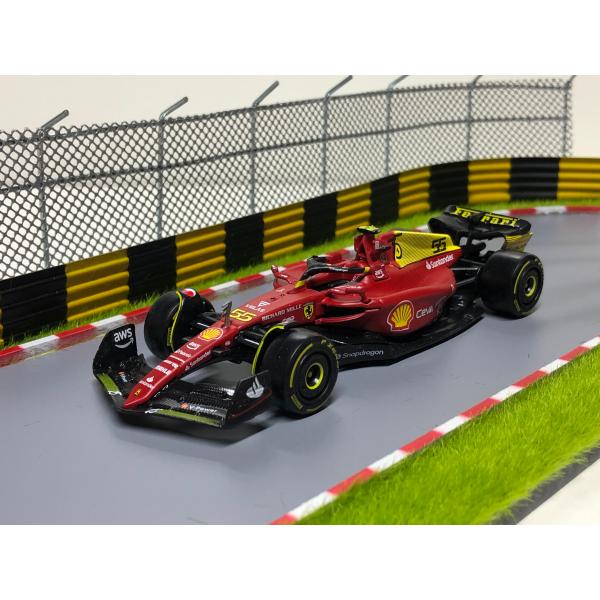 Burago 1/43 Ferrari  F1 75 #55 CARLOS SAINZ MONZA ...