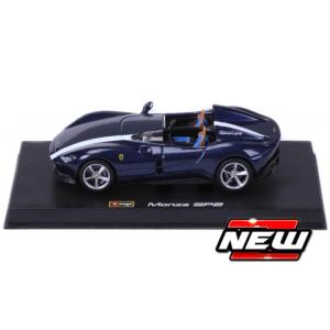 ＜予約品＞　Burago signature 1/43 Ferrari MONZA SP2　ダークブ...