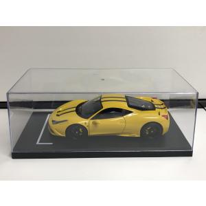 ミニカー ディスプレイケース アクリル製 4段 LED照明付 USB電源 組立