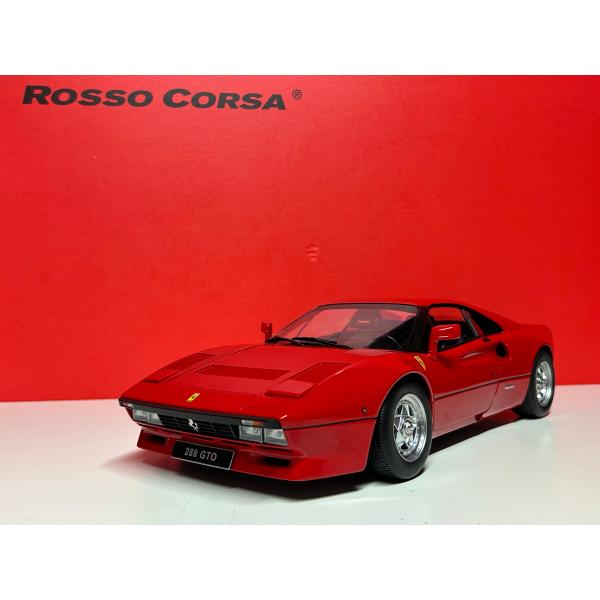 新発売！　KK scale 1/12 Ferrari 288 GTO 1984　レッド　フェラーリ　...