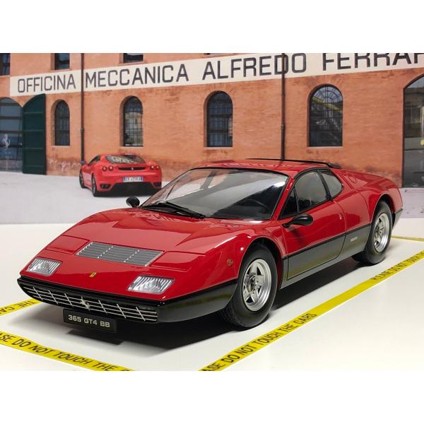 セール！　KK scale 1/18 Ferrari 365 GT4 BB 1973 レッド ダイキ...