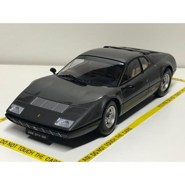セール！　KK scale 1/18 Ferrari 365 GT4 BB 1973 シルバー ダイ...