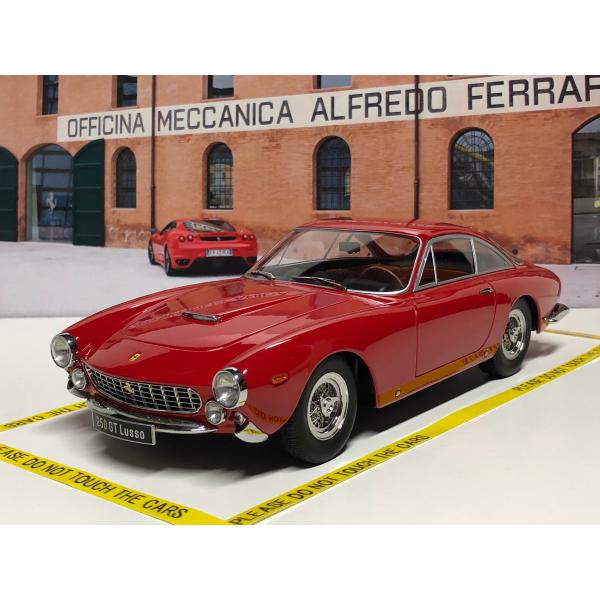 KK scale 1/18 Ferrari 250 GT Lusso 1962　レッド　ダイキャスト...