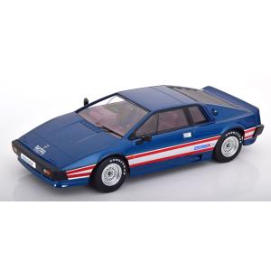 ＜予約品＞　KK scale 1/18 Lotus Esprit Turbo Essex 1981　ブルーメタリック　ダイキャスト製　ロータス　エスプリ