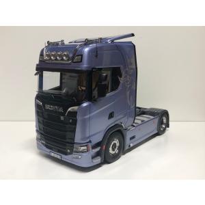 NZG 1/18 Scania V8 730S 4x2 Tractor fiction blue　スカニア　トレーラーヘッド｜garage-forza