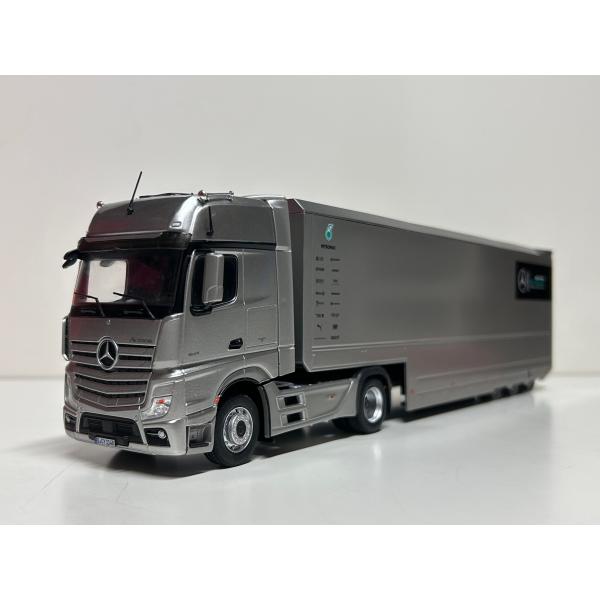 1/43 Mercedes Benz Actros MP4　AMG Petronas F1　トランス...