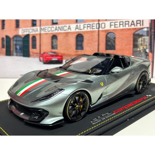 BBR 1/18 Ferrari 812 Competizione A Grigio coburn　...