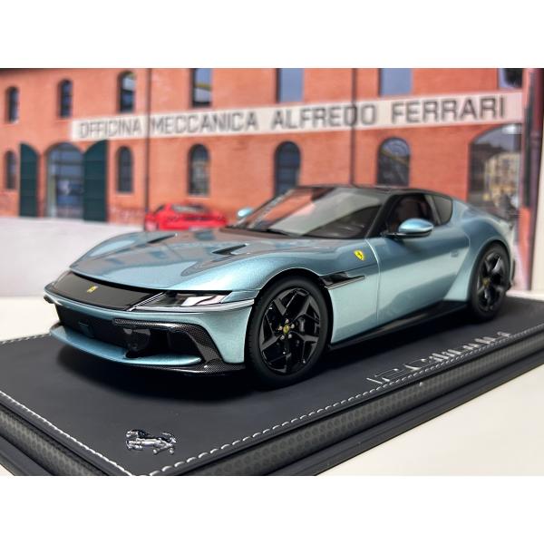 新入荷！　BBR 1/18 Ferrari 12 Cilindri　Trevi Light Blue...