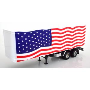 Road Kings 1/18　セミトレーラー　Stars &amp; Stripes　トレーラー　ミニカー