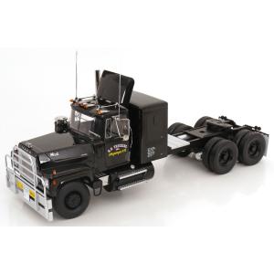 ミニカー 1/18 KKS マック トレーラートラック 紺色 Mack RL 700L 1974