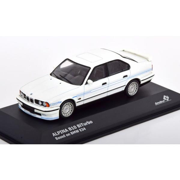 solido 1/43  BMW Alpina B10 4.6 E34　ホワイト　アルピナ