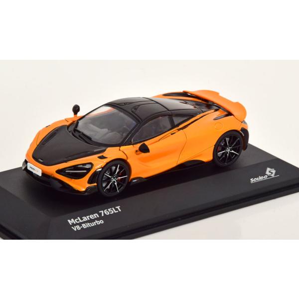 solido 1/43 McLaren 765LT papaya spark orange　マクラー...