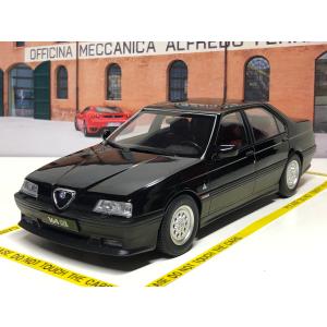 Triple 9 1/18 Alfa Romeo 164 Q4 1994　ブラック　アルファロメオ　｜garage-forza