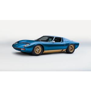 ＜予約品＞　TOP Marques 1/12 LAMBORGHINI MIURA SV 1971 Blue　ランボルギーニ　ミウラ　ビックスケール