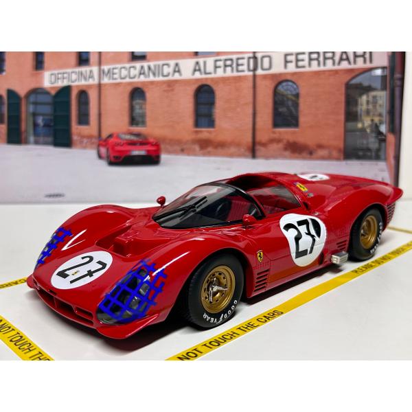 Werk83 1/18 Ferrari 330 P3 #27 Le Mans 1966 Ginthe...