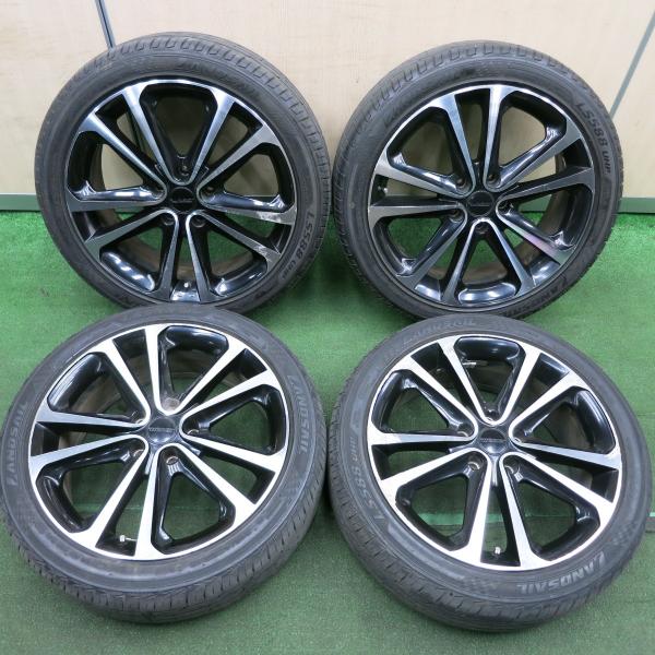 *送料無料* バリ溝！20年！9分★215/45R18 ランドセイル LS588 UHP WREST...