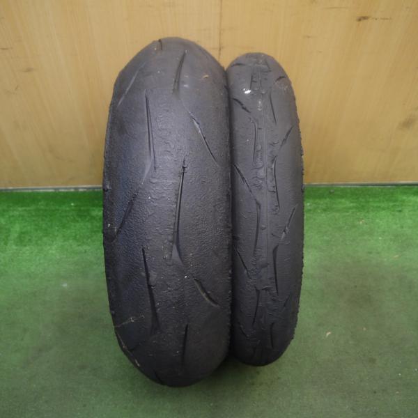 前後2本セット★バイク タイヤ 120/600R17 180/640R17 ブリヂストン バトラック...