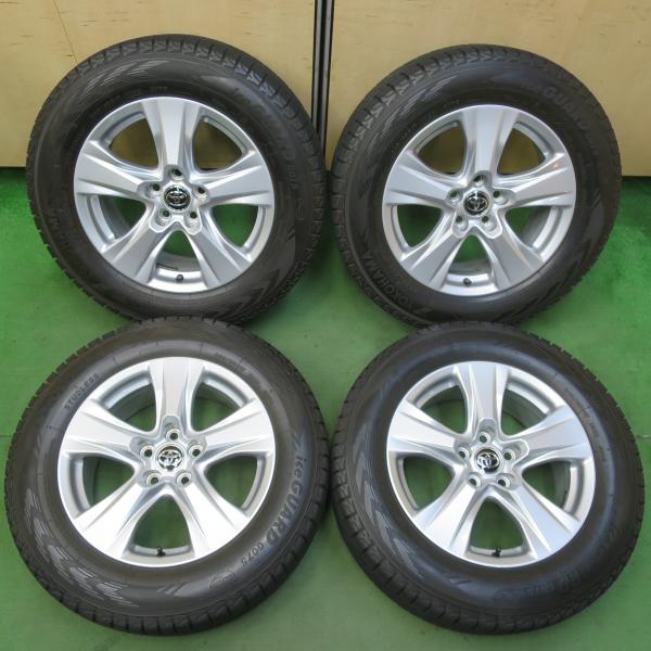 バリ溝！キレイ！9分★トヨタ 50系 RAV4 純正 225/65R17 スタッドレス ヨコハマ ア...