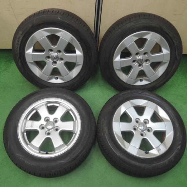 *送料無料* バリ溝！9.5分★トヨタ 20系 プリウス 純正 185/65R15 グリンランダー ...