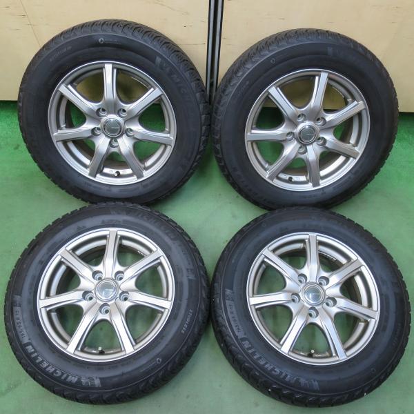 バリ溝！21年！8.5分★スタッドレス 195/65R15 ミシュラン X-ICE SNOW MiL...