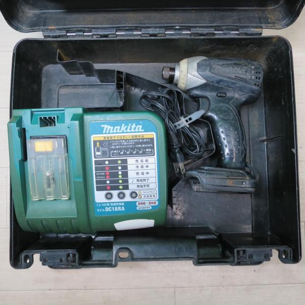 [送料無料] ☆マキタ 充電式インパクトドライバ TD132D 14.4V 急速充電器 DC18RA...
