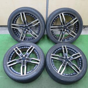バリ溝！9分★Shallen XF-55 245/40R19 ファルケン ZIEX ZE912 マックストレック MAXIMUS M1 INGENS A1 シャレン 19インチ PCD114.3/5H★6030703ナノ