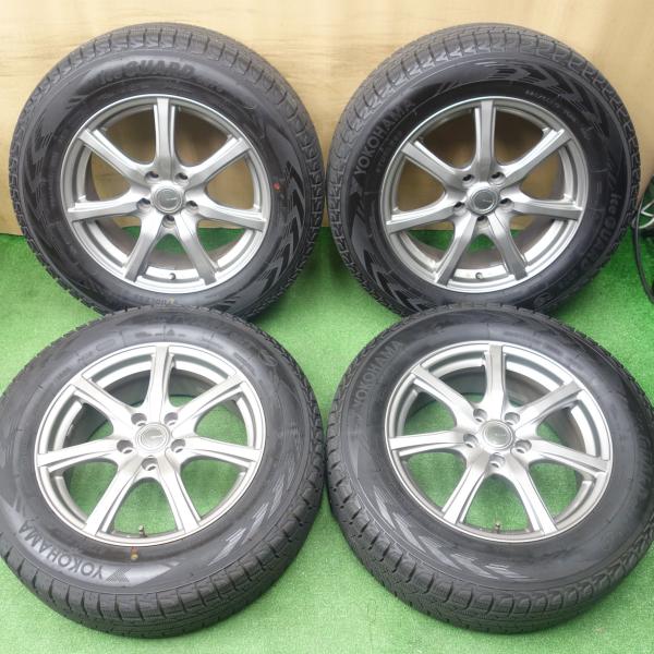 バリ溝！22年！キレイ！9.5分★スタッドレス 225/65R17 ヨコハマ アイスガード G075...