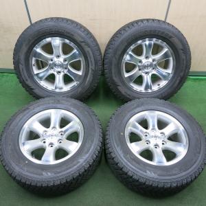 *送料無料* 4本価格★トヨタ 120系 ランクル プラド 純正 265/65R17 スタッドレス ブリヂストン ブリザック DM-Z3 PCD139.7/6H★4051501HAス｜garage-get