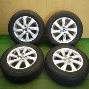 キレイ◎トヨタ アクア Zグレード 純正 185/65R15 ブリヂストン エコピア EP150 15インチ PCD100/4H◎6071708Hノ