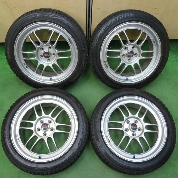 4本★ENKEI RPF1 Racing 86 BRZ 等 225/45R17 スタッドレス ブリヂ...