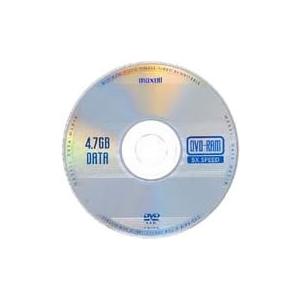 maxell データ用DVD-RAM.2~5速.記憶容量4.7GB.5枚パック.1枚づつプラケース入り DRM47C.1P5S