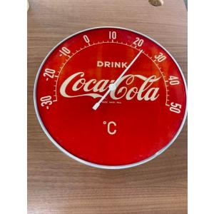 コカコーラ　温度計　壁掛け　希少　コカ・コーラ限定　アナログ温度計