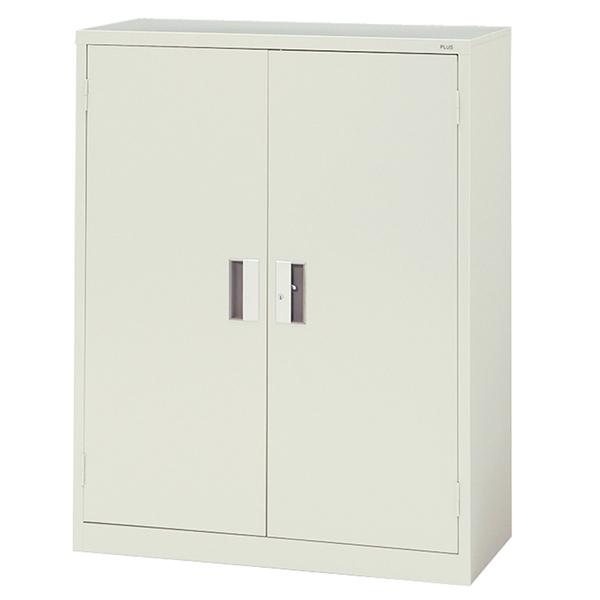 (開梱設置迄)書庫 スチール書庫 PLUS 保管庫 A4対応 両開き下置き用 18425 SS-30...