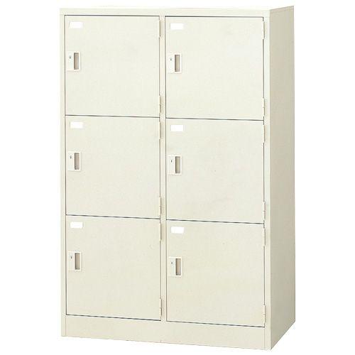 ■お取寄せ品(設置迄無料)多人数ロッカー 6人用 2列3段 SV-G6LA [シリンダー錠] 521...
