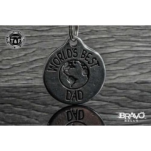 Bravo Bells(ブラボーベル) World’s Best DAD Keychain(世界一の...