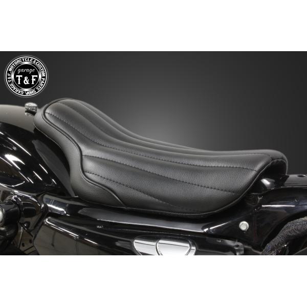 スポーツスター専用　シングルシートタイプBフラット(バーチカル)