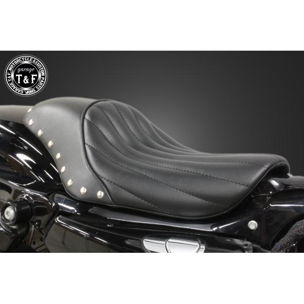 スポーツスター専用　スタッド付きシングルシートタイプC(バーチカル)