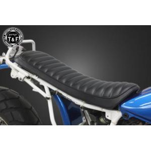 TW200 TW225 トラッカーシート 2JL DG07 取り付けOK!TW200.TW225/DG07J.DG09J.純正フラットシート.加工