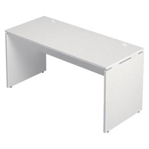 プラス オフィスデスク パソコンデスク  幅120cm 奥行70cm PLUS（プラス） オフィスデスク 平机 幅120 奥行70cm 配線穴付き