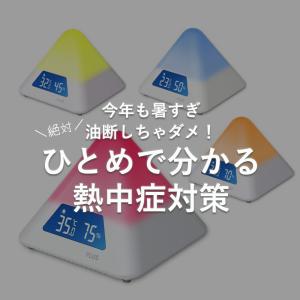 PLUS 熱中症 対策 グッズ 温湿度アラーム...の詳細画像1
