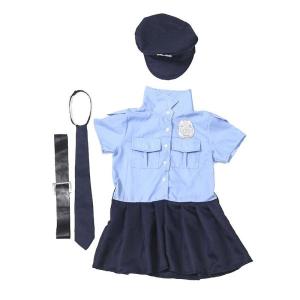即納 ハロウィン 衣装 子供 警察 コスプレ ...の詳細画像2