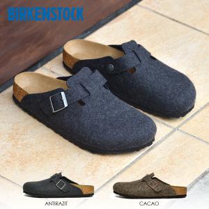 国内正規品 ビルケンシュト ボストン ウールフェルト メンズ レディース BIRKENSTOCK Boston レギュラー幅｜Voks