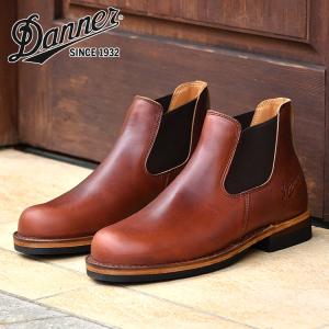 ダナー ウェストサム ダークブラウン サイドゴアブーツ DANNER WEST THUMB DARK BROWN レザーシューズ 革靴  D-1811｜garagebase