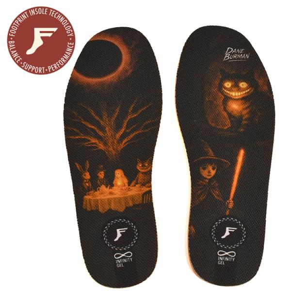 FPインソール 新規格 FP INSOLES フットプリント 7mm Dane Burman Tea...