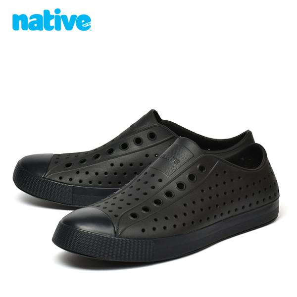 ネイティブシューズ ジェファーソン クロッグ スリッポン ブラック Native Shoes Jef...