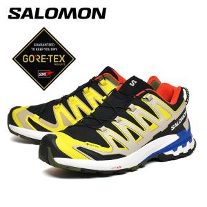 サロモン XA PRO 3D V9 GORE-TEX エックスエープロ トレイルランニングシューズ SALOMON Black / Buttercup / Lapis Blue L47119000｜garagebase