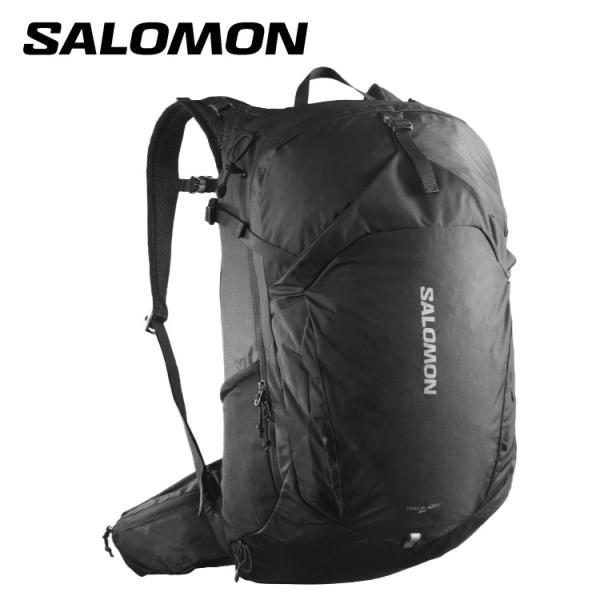 サロモン トレイルブレイザー 30 リュック ランニングバッグ ハイキングバッグ ブラック SALO...